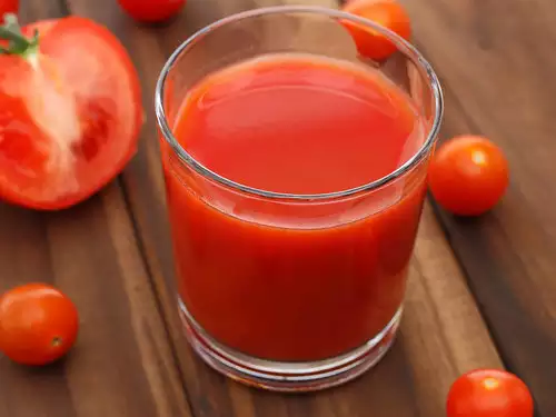 عصير الطماطم