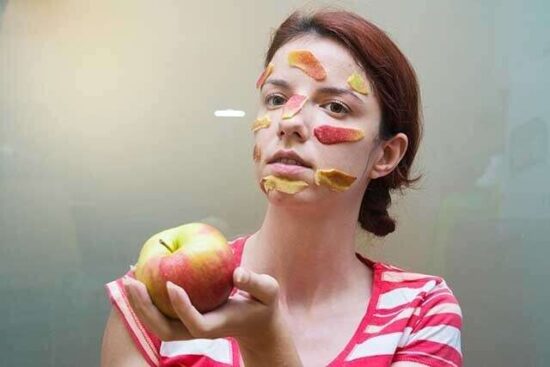 ماسك التفاح للوجه