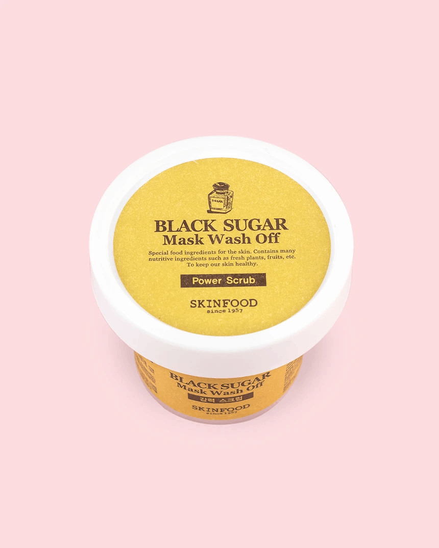 Skinfood Black Sugar Mask | Exfoliate For Supple Skin in 2020 | Skin food, Skinfood black sugar mask, Oily skin care