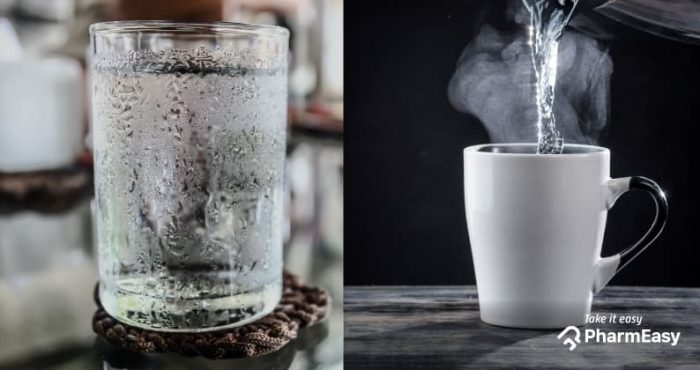 أيهما أفضل الماء البارد أم الساخن للشرب؟